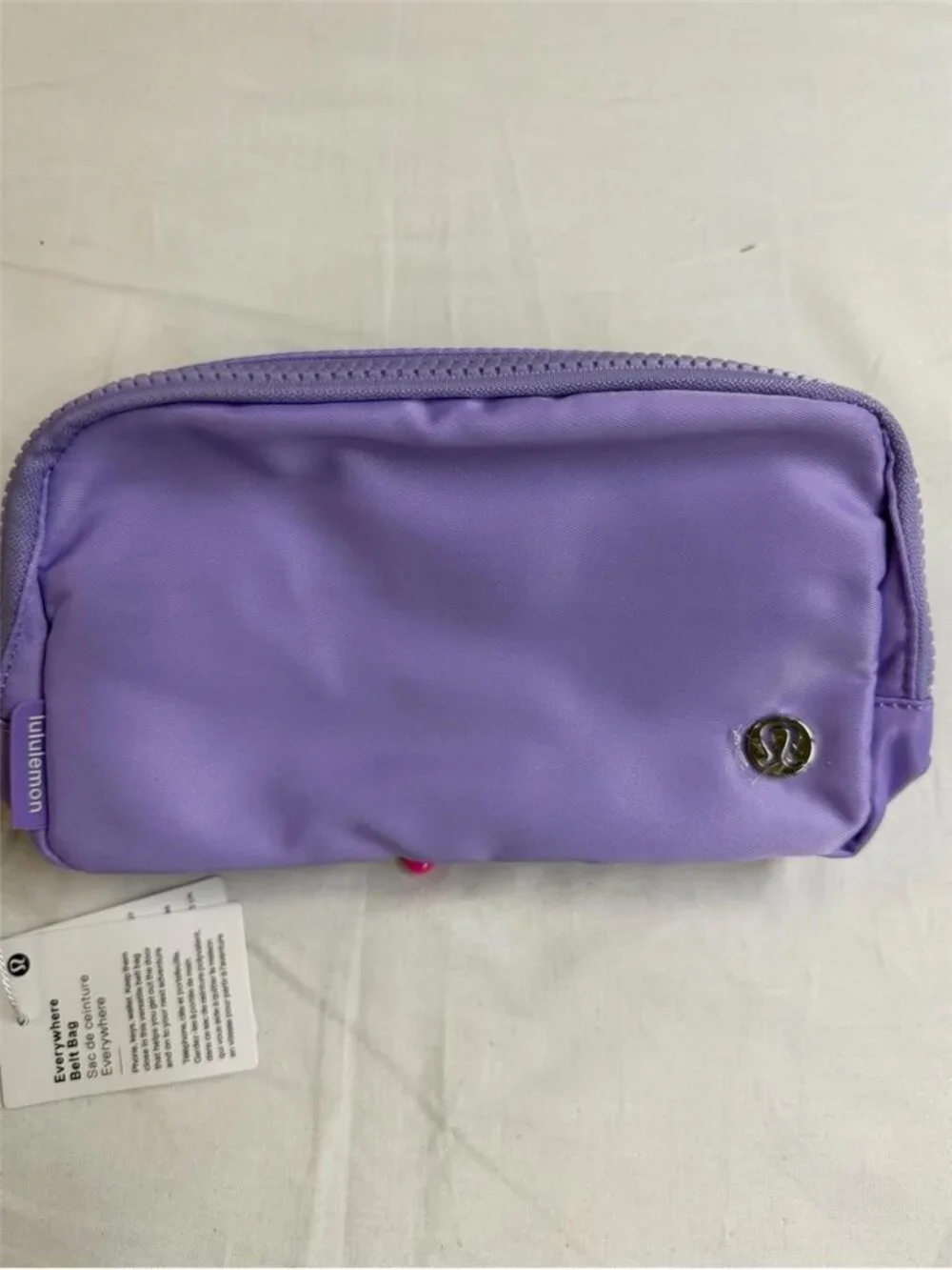 lululemon athletica Lavender Travel Cosmetic Pouch NWT